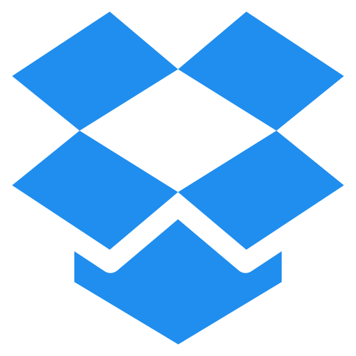 Dropbox, file sharing, files, dropbox logo icon